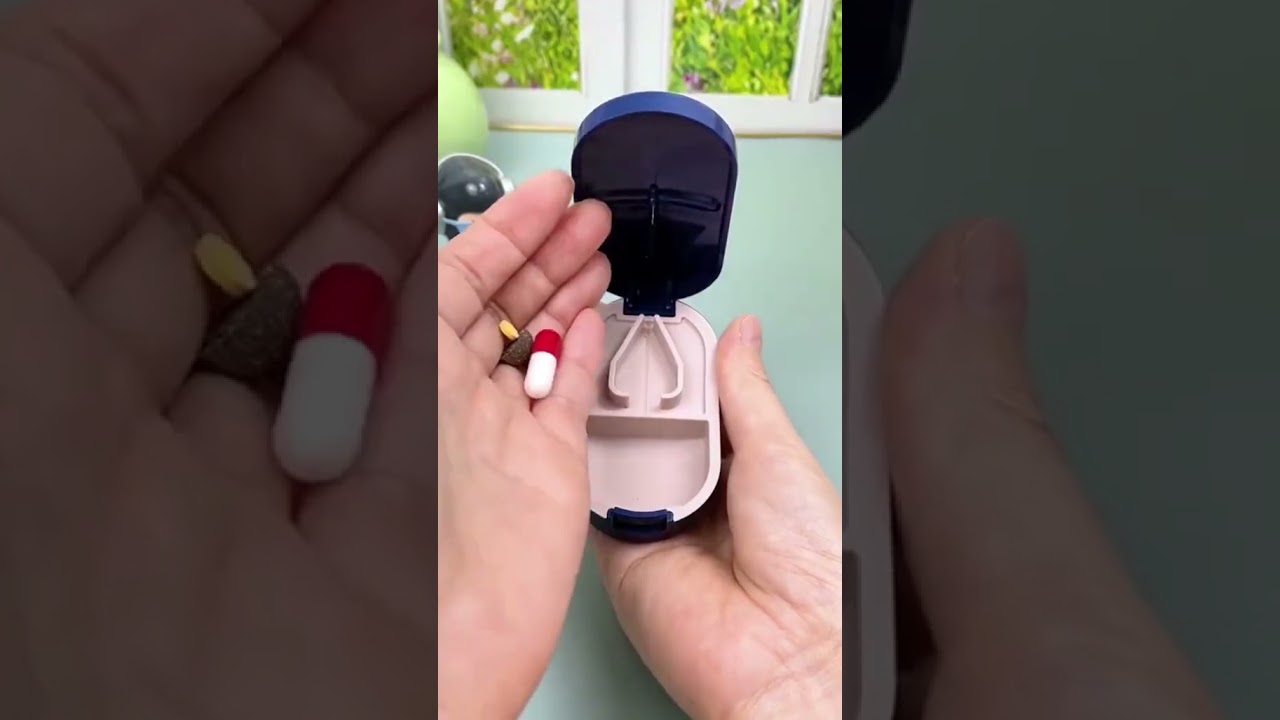 Perfectly Split Pills Ondaum World's Reliable Medicine Cutter #medicinecutter #pillsplitter