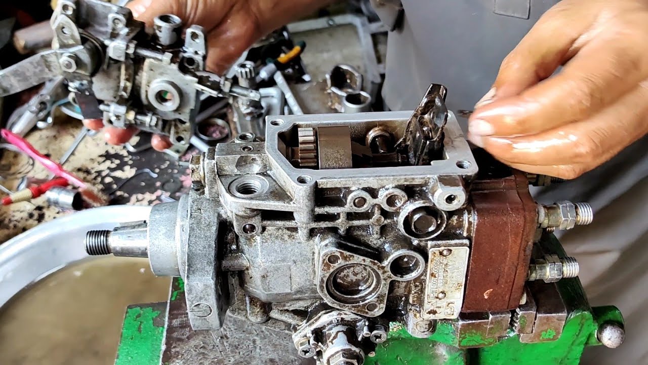 how to Toyota 1c 2c engine diesel pump fully repair and rebuilding 