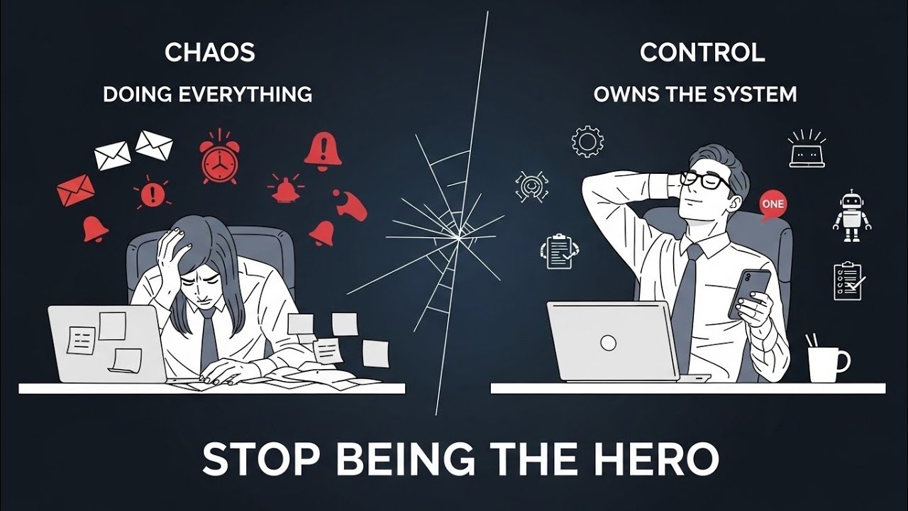 Stop Being the Hero &mdash; It&rsquo;s the Fastest Way to Stay Broke  #BurnoutRecovery #FinancialFreedom #broke 