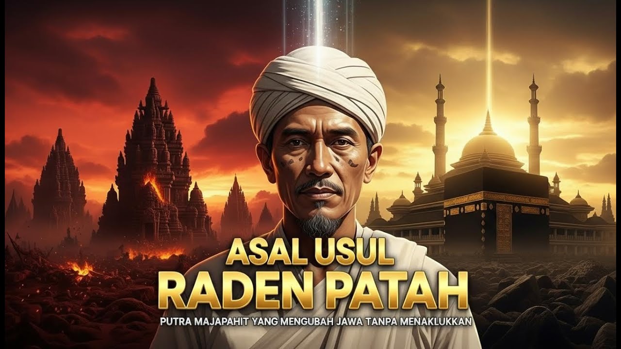 ASAL USUL RADEN PATAH | PUTRA MAJAPAHIT YANG MENGUBAH JAWA TANPA MENAKLUKKAN | CERITA RAKYAT JAWA