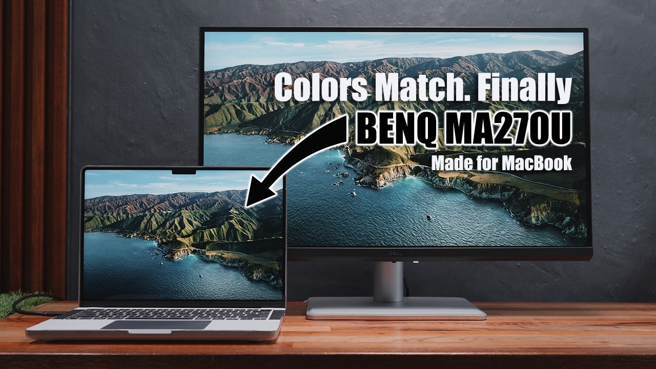 BenQ MA270U Лучшие функции — создано для MacBook!