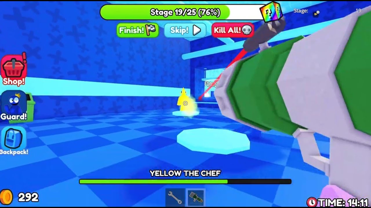 Rainbow Friends Prison Run Ooby!!! 1st run through!!!