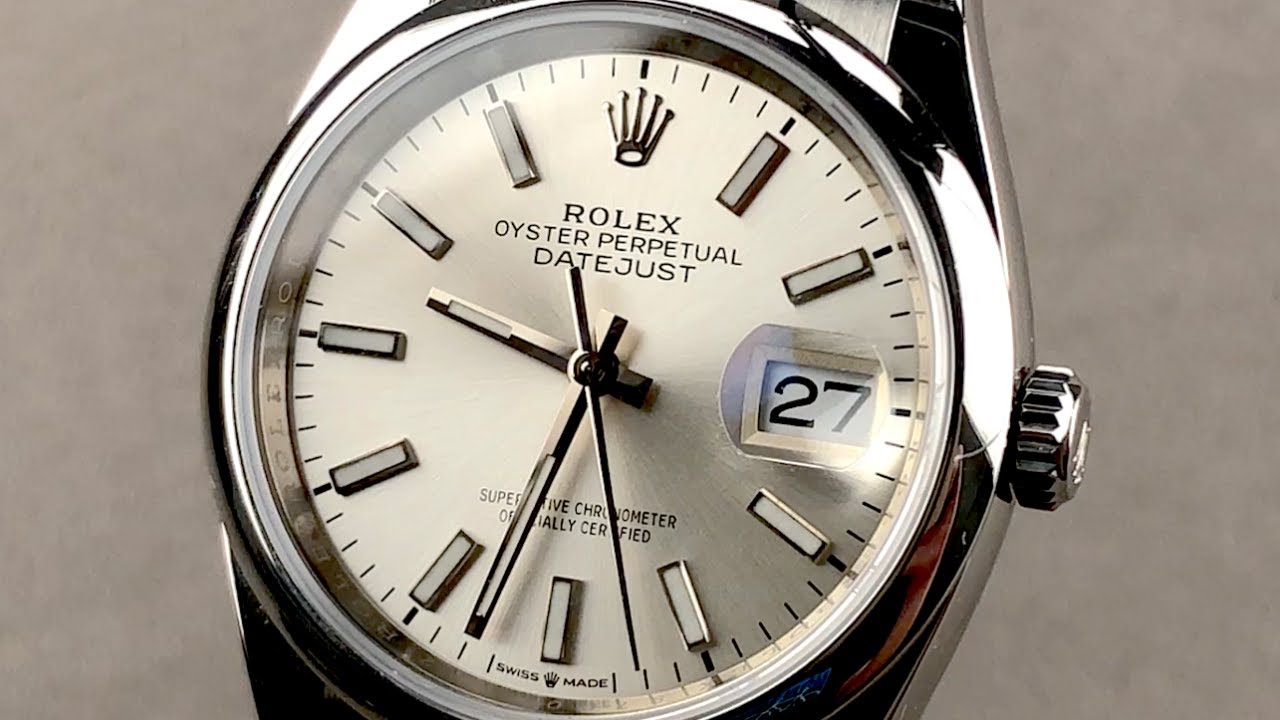 Rolex Datejust 36mm 126200-0002 -  Silver Dial Oyster Bracelet Hands-On Review