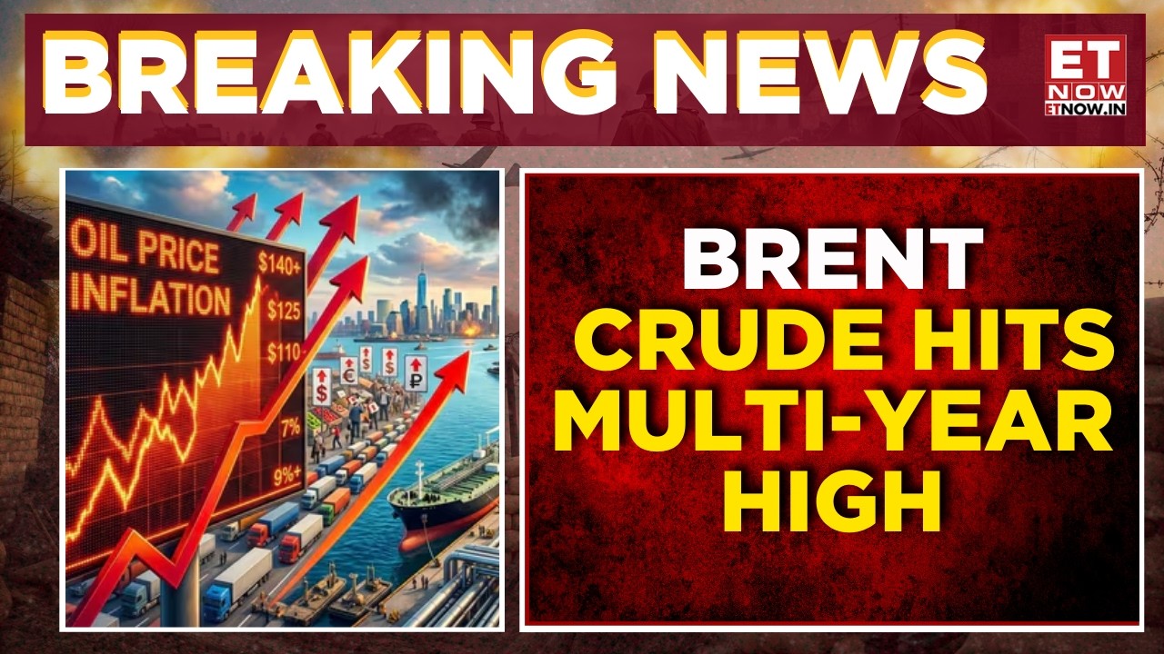 Oil Market Panic! Brent Crude Hits 2022 High During Iran War | Trump Oil Sanctions Hint | World News