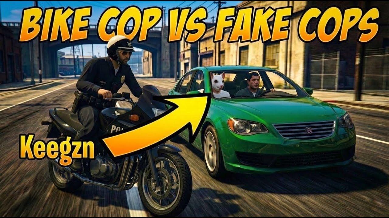 Cops chasing fake cops | GTA 5 RP