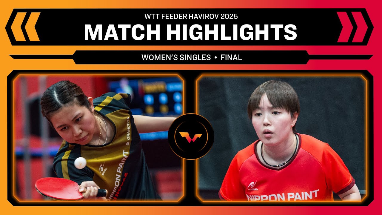 Hitomi Sato vs Saki Shibata | WS Final | WTT Feeder Havirov 2025