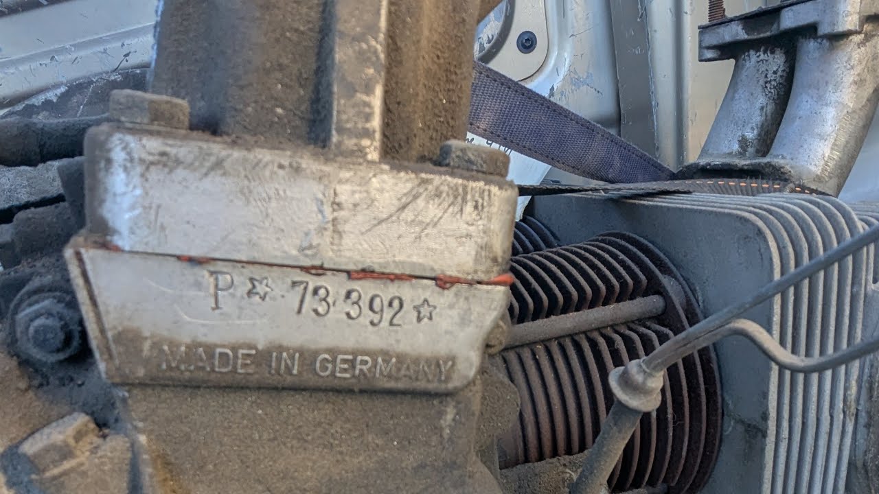 Porsche 356A crankshaft tear down 