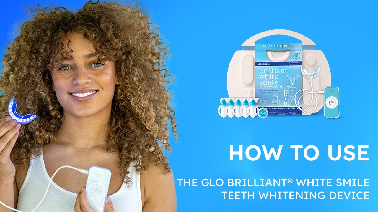 How to use the GLO Brilliant™ White Smile Teeth Whitening Device