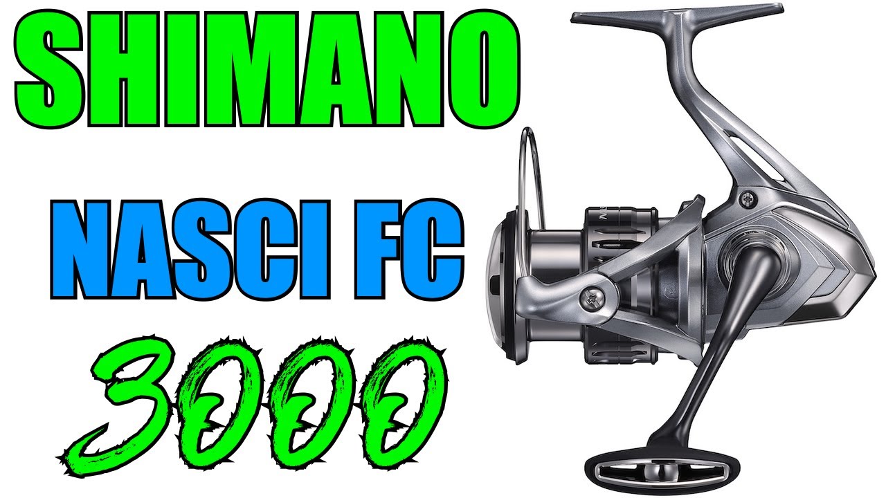 Обзор спиннинговой катушки Shimano NASC3000HGFC NASCI FC | J&H Tackle
