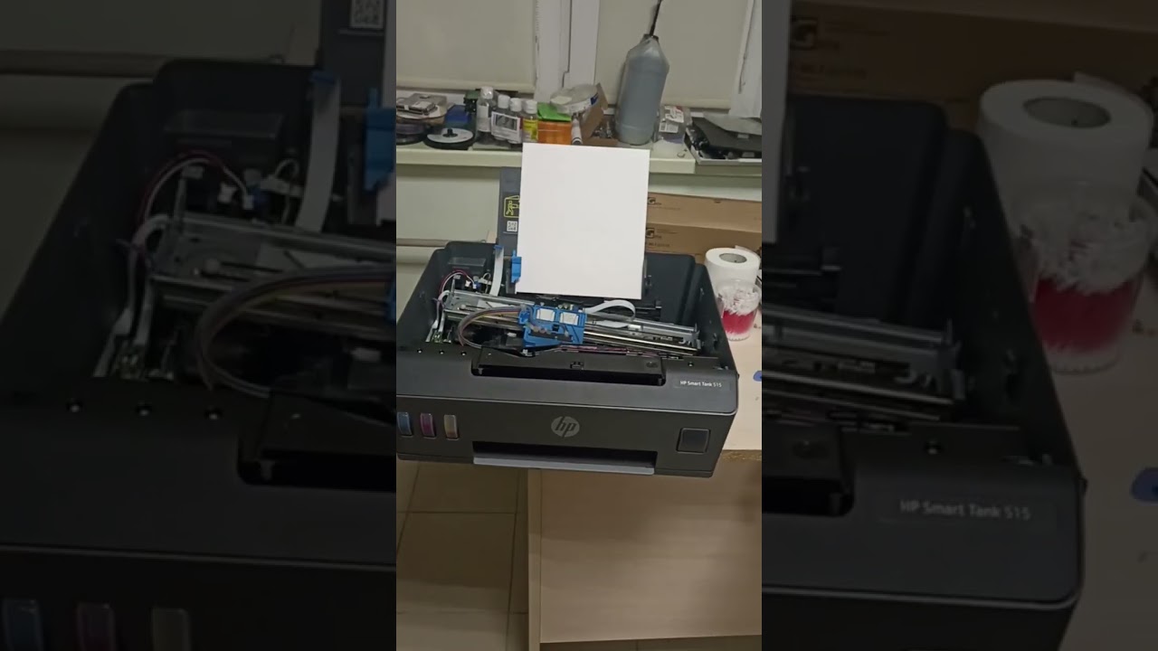 Принтер HP Smart Tank 515 застревает бумага