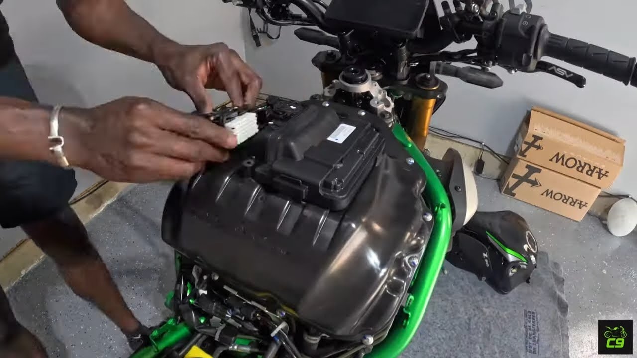 Kawasaki Z900 SE ECU Reinstall After 2 Wheel Dyno Works Flash | First Start