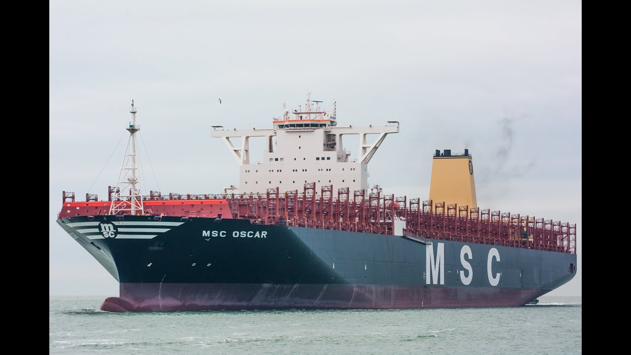 ShipSpotting Le Havre - 17/01/2016 - MSC Oscar