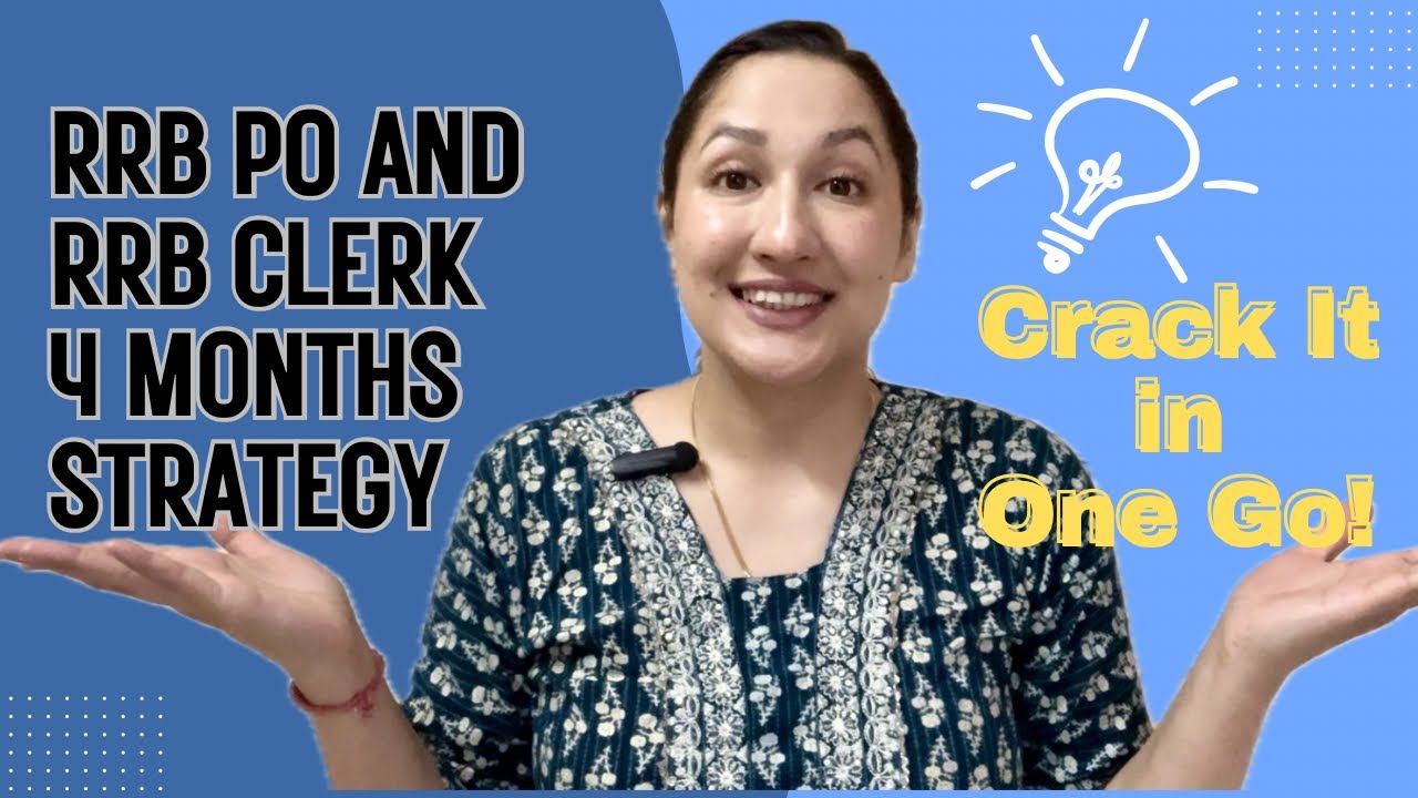 📚 4-Month Strategy to Clear RRB PO / RRB Clerk in First Attempt | Complete Guide for Beginners 💼