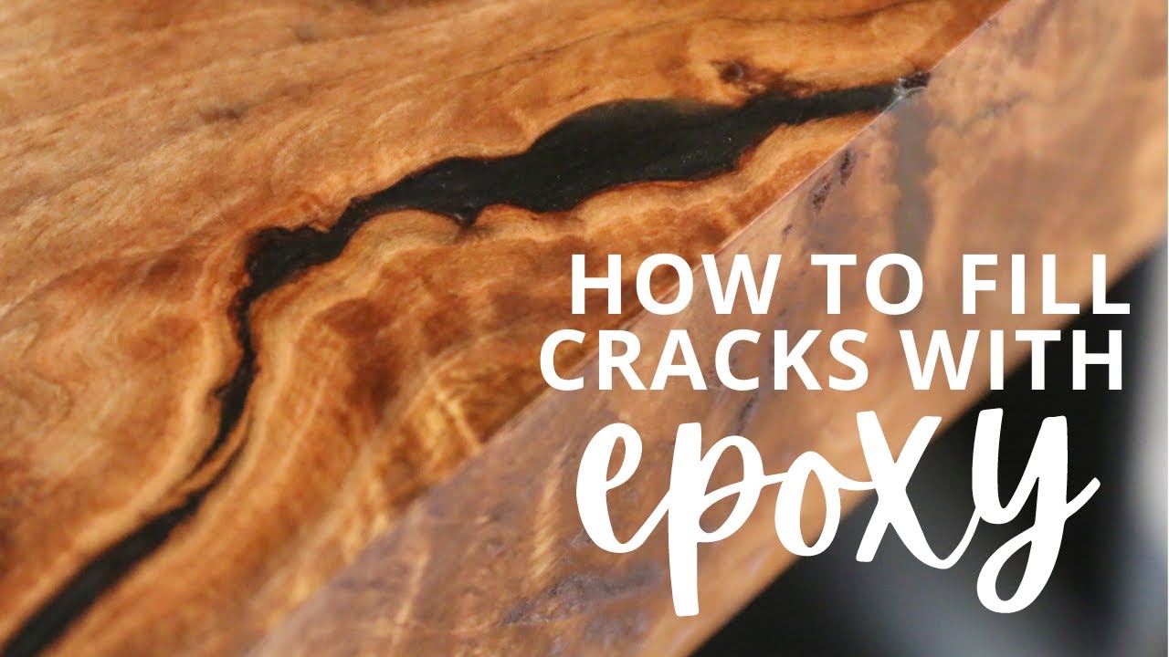 How to Fill Cracks & Voids with Epoxy Resin (for first-timers)