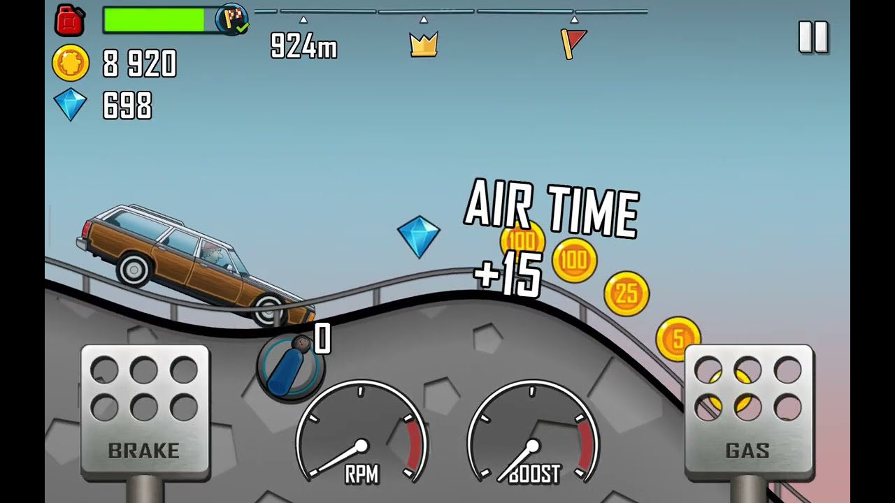 Family Car Highway 5150m High Score 🔥 | Hill Climb Racing Epic Hill Climb | Battle Gaming