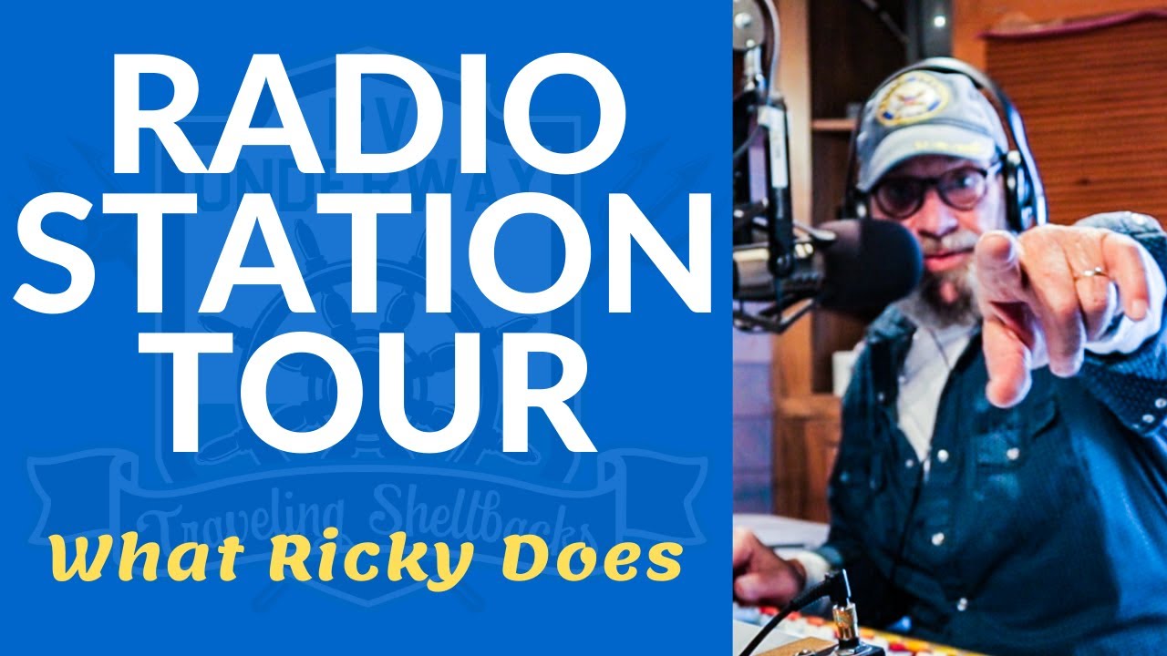 Take a Tour of the Radio Station. Barbara & Ricky's Anytime RV Life.