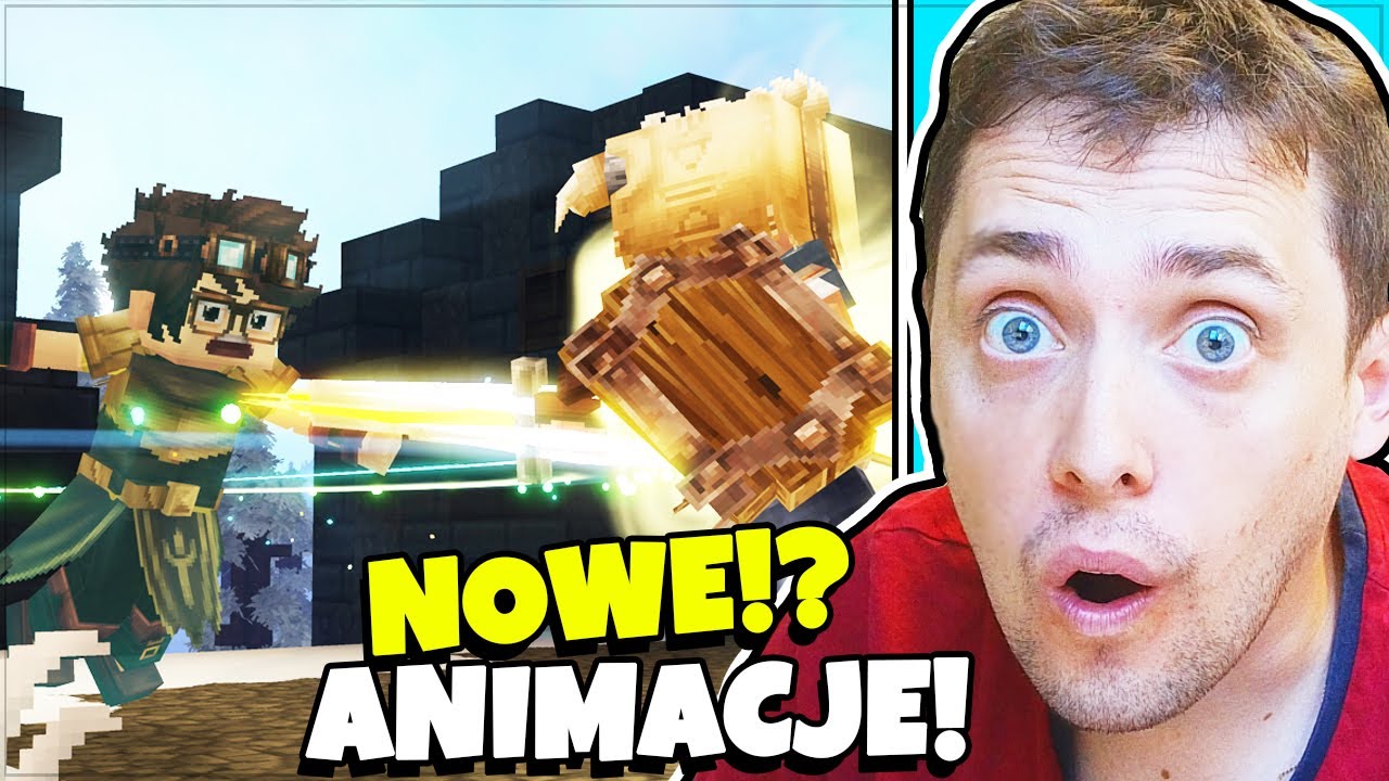 Hytale PL NOWE ANIMACJE WALKI SĄ PRZEPIĘKNE!