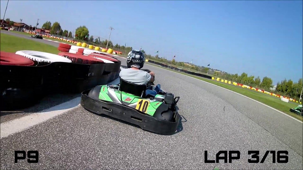 From last to first: Kart Roma rimonta