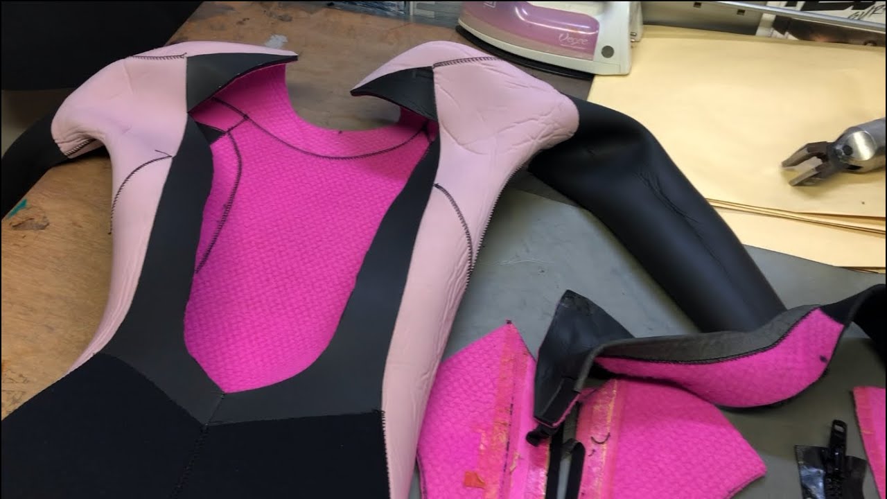 Wetsuit zipper replacement