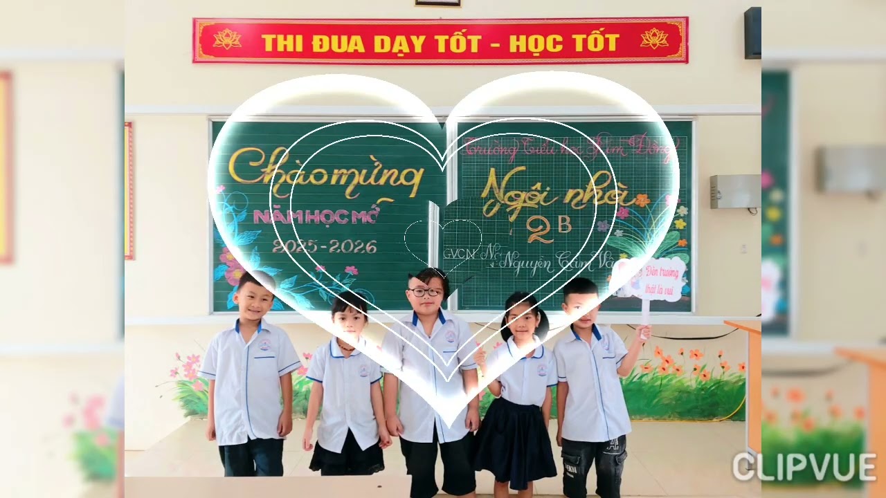 Lớp 2B chào đón năm học mới 2025-2026