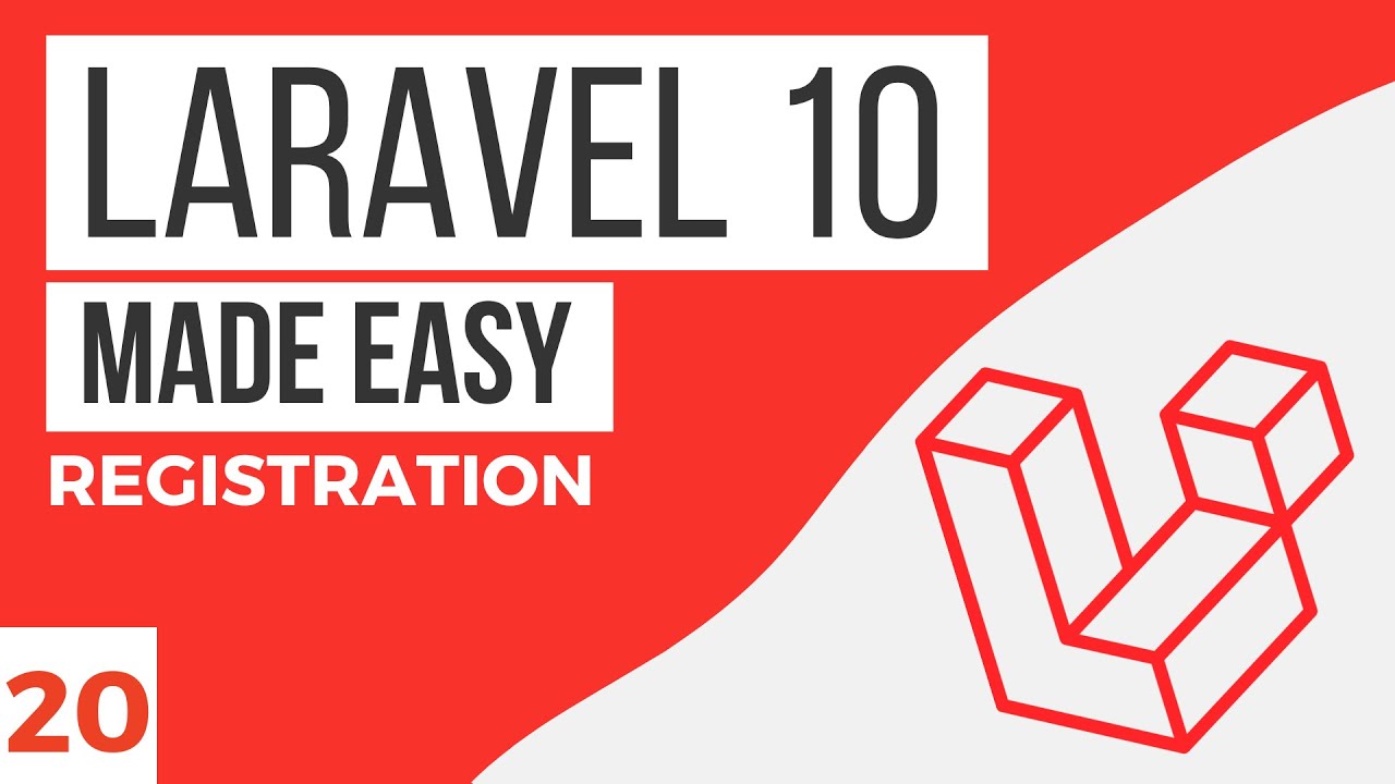 How to code registration | Laravel 10 Tutorial #20