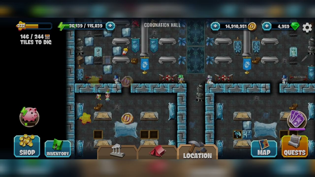 Coronation Hall|Ice Marquess Remastered|Diggy's Adventure 