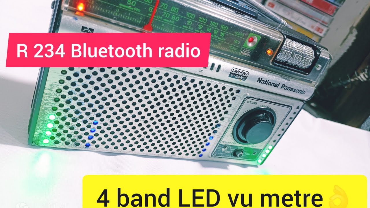 National Panasonic r234r 7band Bluetooth radio FM 🍎🍎🍎