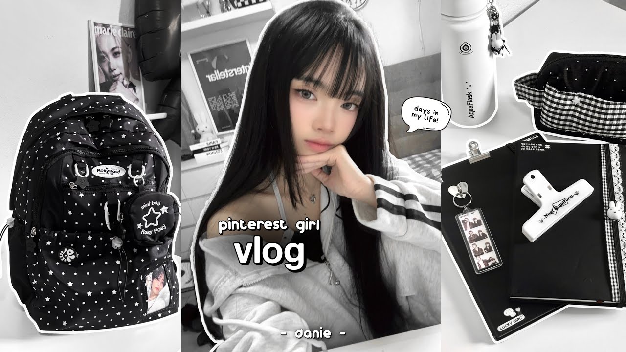 PRODUCTIVE days in my life 🖇️ : busy off-classes days, studying, hobby fair + school haul