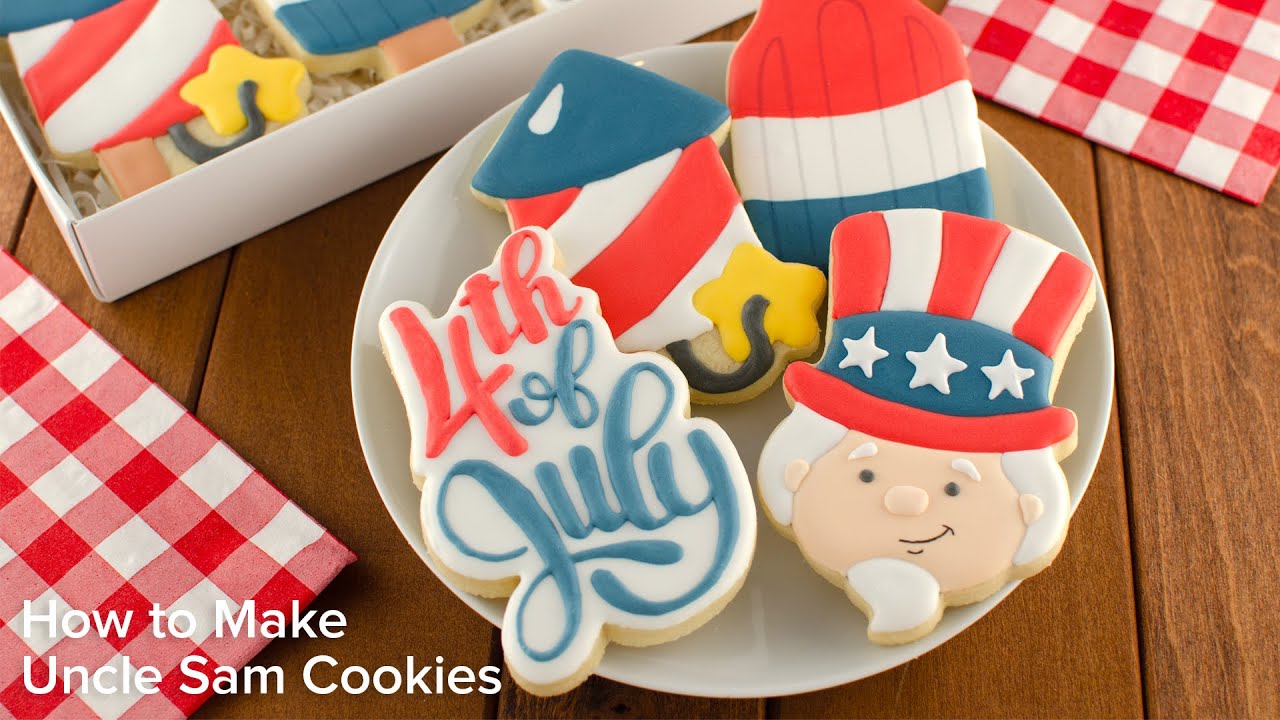 How to Make Uncle Sam Cookies