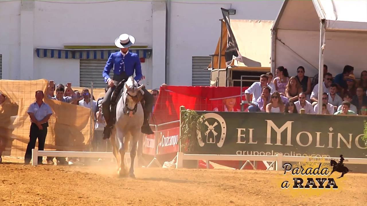 José Ramón Pérez García con Bacardi. Cuarto clasificado del Campeonato de Andalucía 2016. Carmona