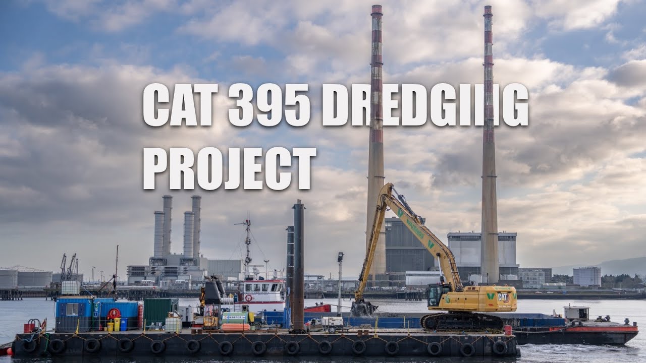 Waiting's Cat 395 Dredging Dublin Port