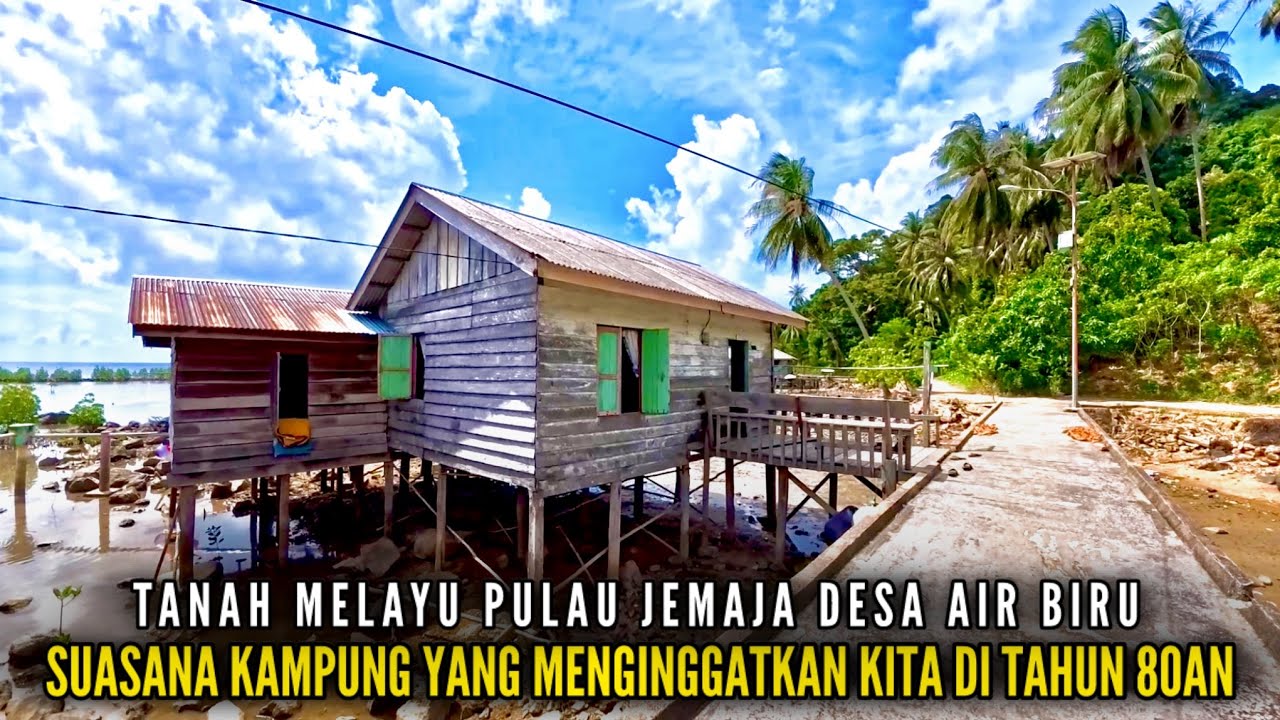 SUASANA PERKAMPUNGAN NYA TENANG SUNYI SEPI SERARA DI TAHUN 80an