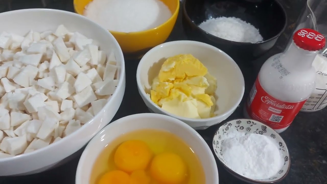 BOLO DE MACAXEIRA CREMOSO, DELICIOSO 😋 