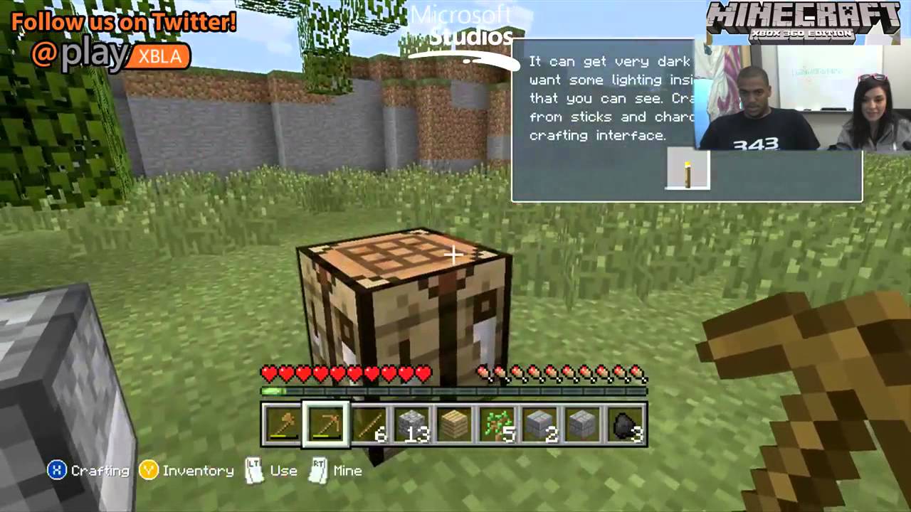 MineCraft TU12 Game Play 1 of 4