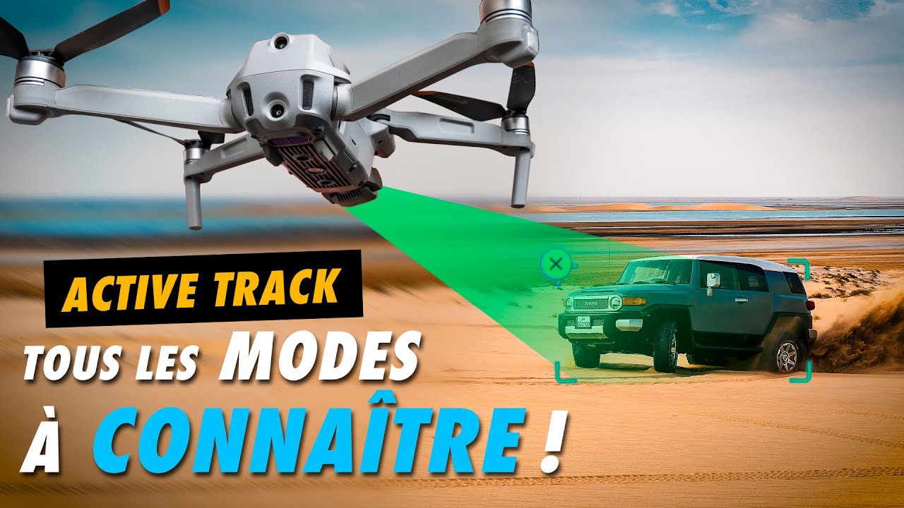 ACTIVE TRACK : plusieurs modes possibles à découvrir ! Tuto DJI FLY Mini 3 Pro / Air 2s