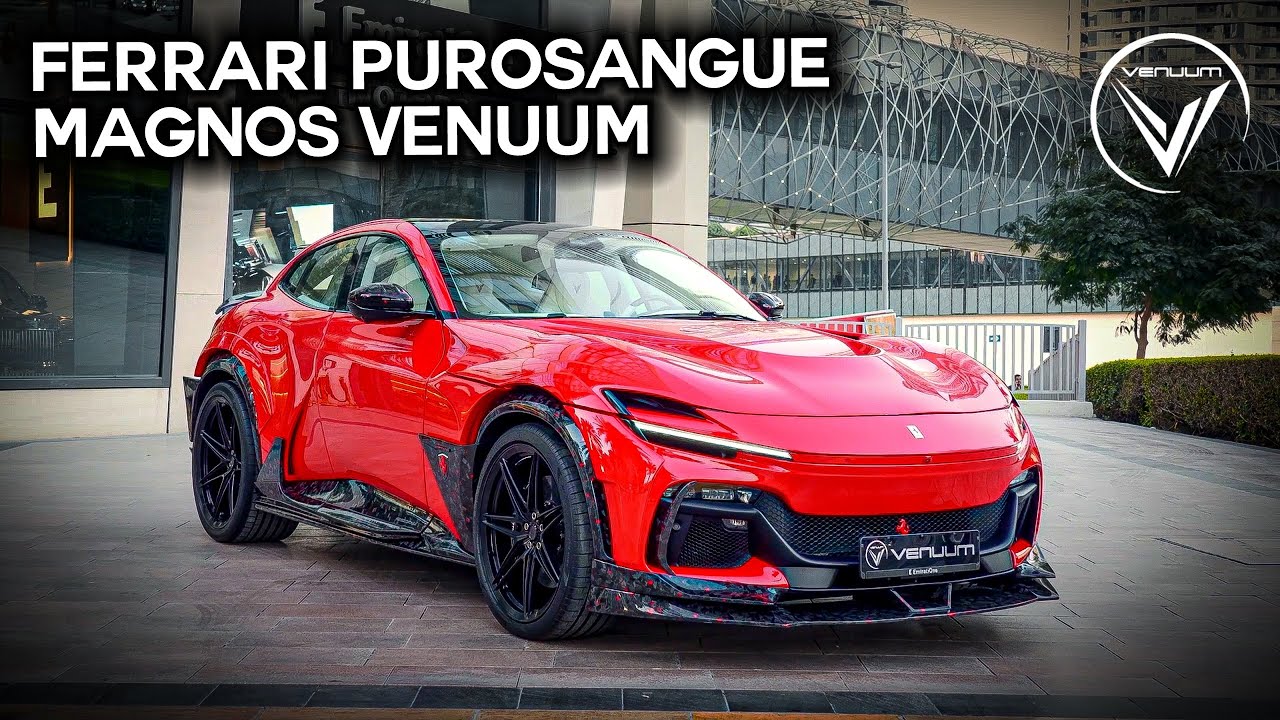 Ferrari Purosangue Magnos | Forged Carbon by Venuum