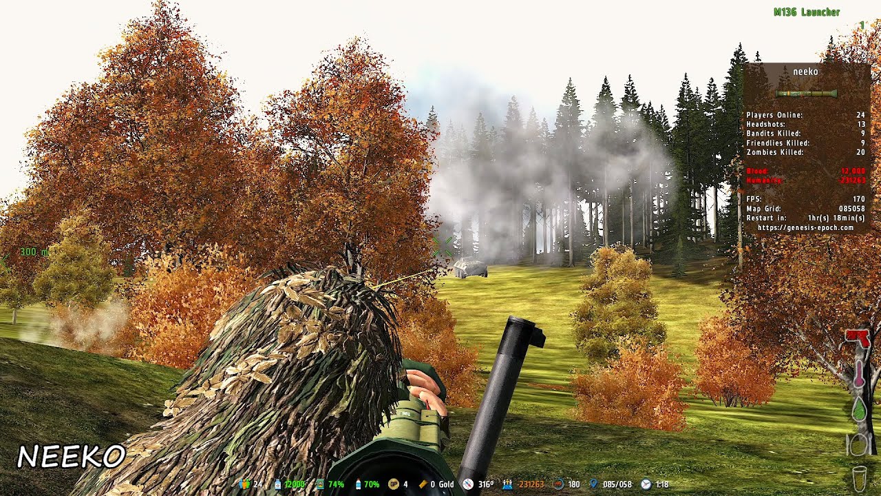 sem & neeko DayZ Epoch Arma 2 Genesis server 09.04.2025