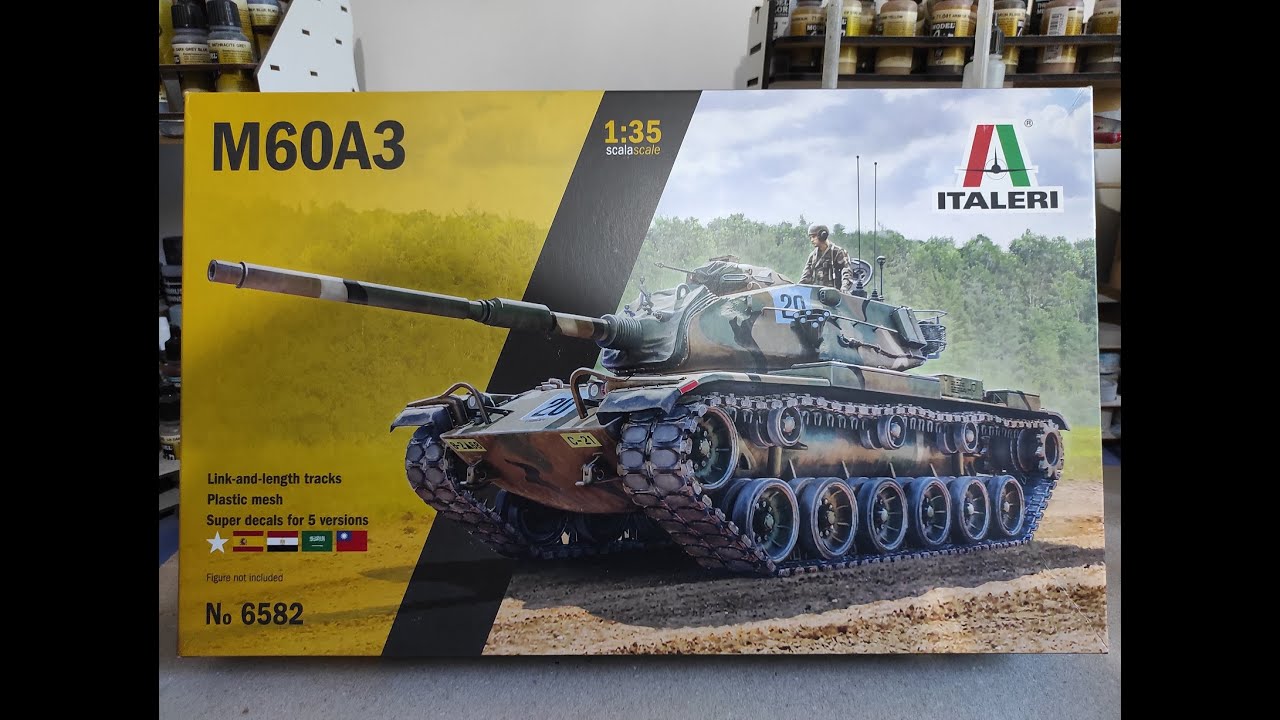 Unboxing Italeri 6582 M60A3 1/35 (Español)