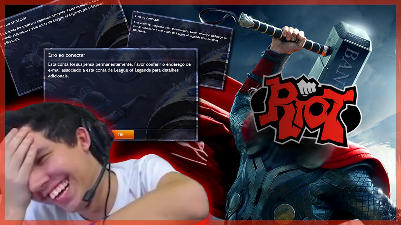 VAI TODO MUNDO TOMAR BAN || LOL