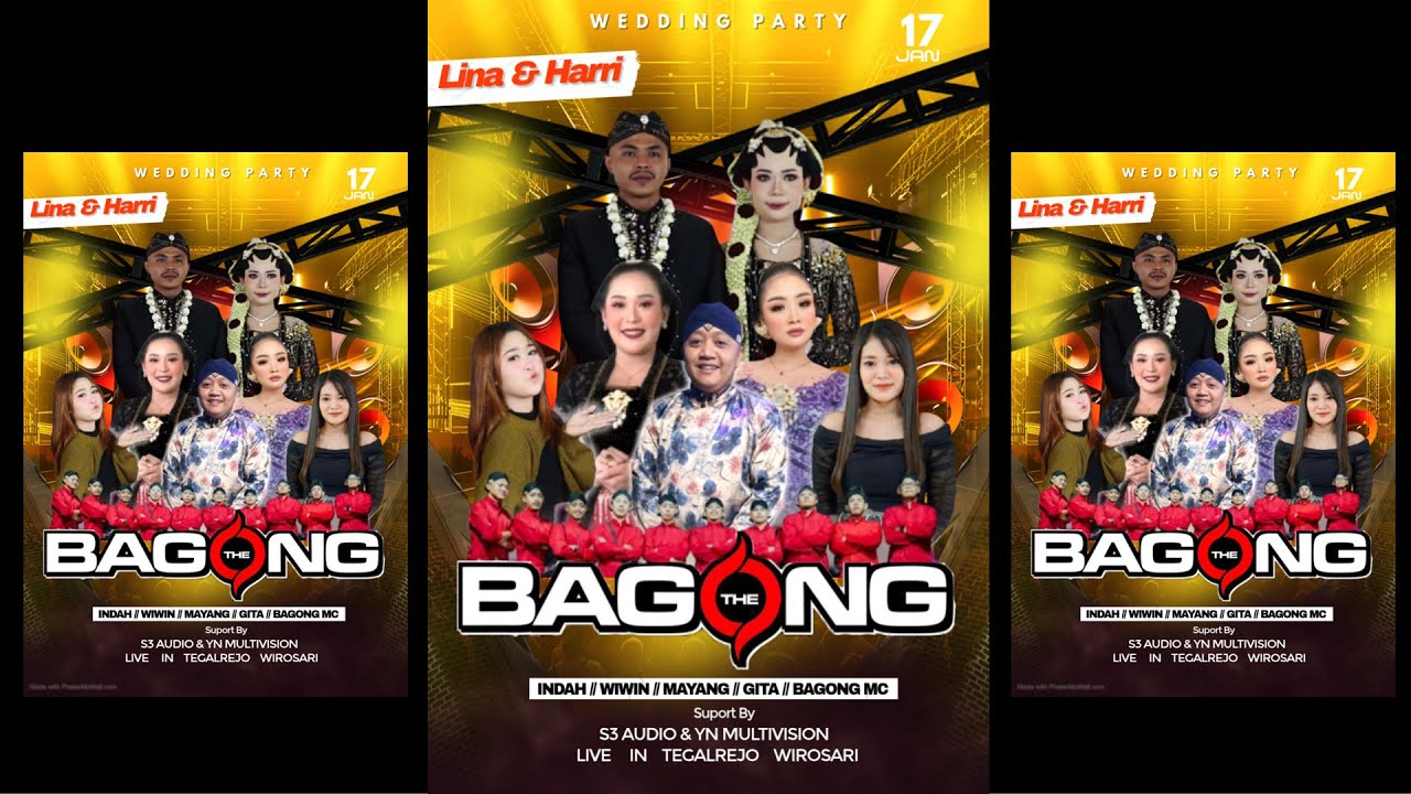 LIVE STREAMING THE BAGONG // WEDDING LINA & HARRI // EDISI 17 JANUARI 2026 // LIVE TEGALREJO