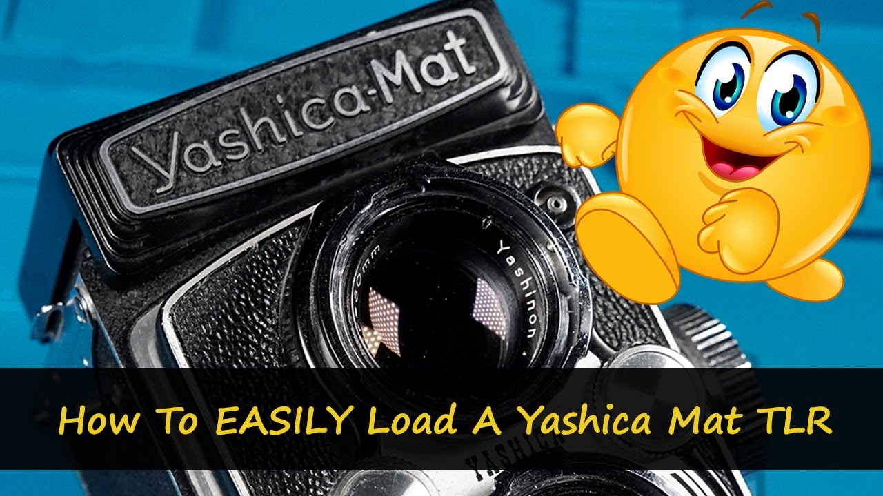 How to EASILY load a YASHICA-MAT TLR film camera.