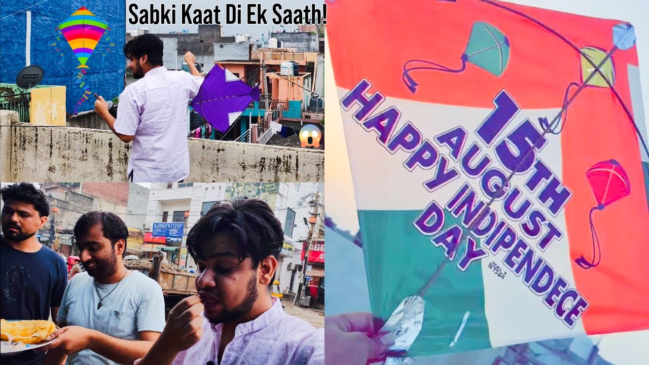 Tagdi Patang Baazi on 15th August | Independence Day Vlog 2025