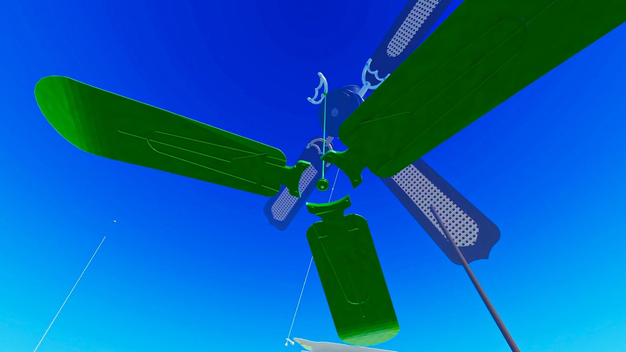 Я чуть не умер от этого безумного потолочного вентилятора в Roblox! 😱🌀 | Смешные потолочные венти...