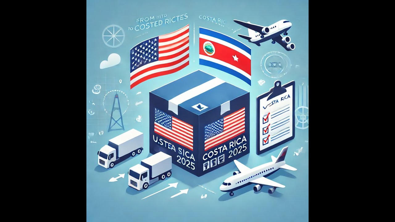 Shipping Personal Items from the United States to Costa Rica for 2025