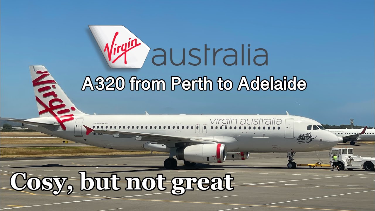 What is VIRGIN AUSTRALIA'S A320 like? | Perth to Adelaide Economy Class