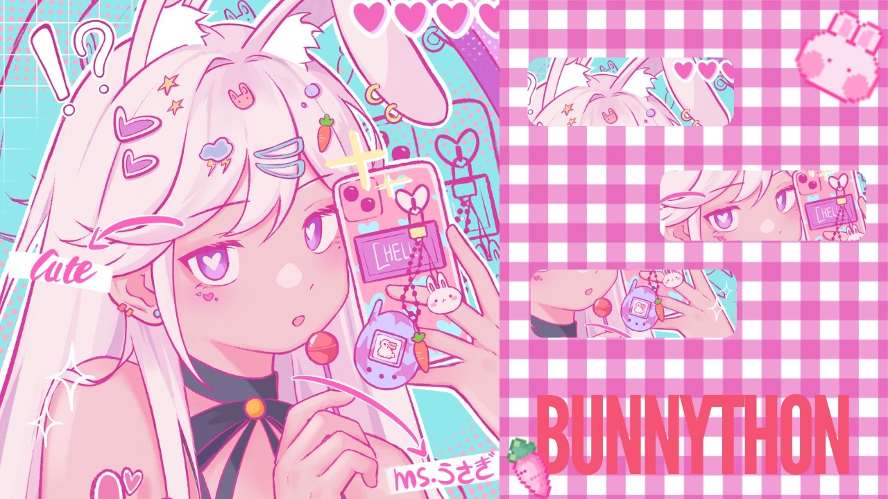 Temenin ya, entah mau ngapain aja hari ini hmmz【 BUNNYTHON 】