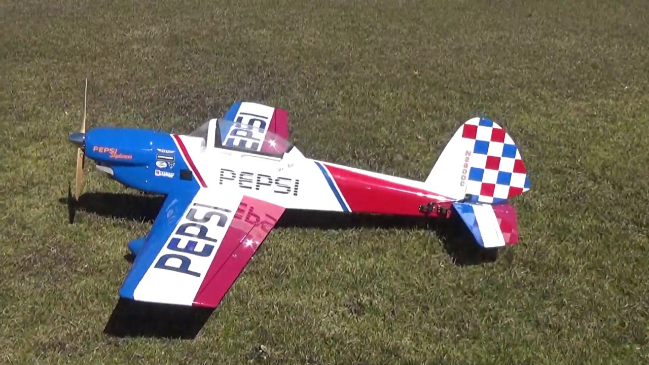Ohio RC Pepsi Chipmunk first flight!