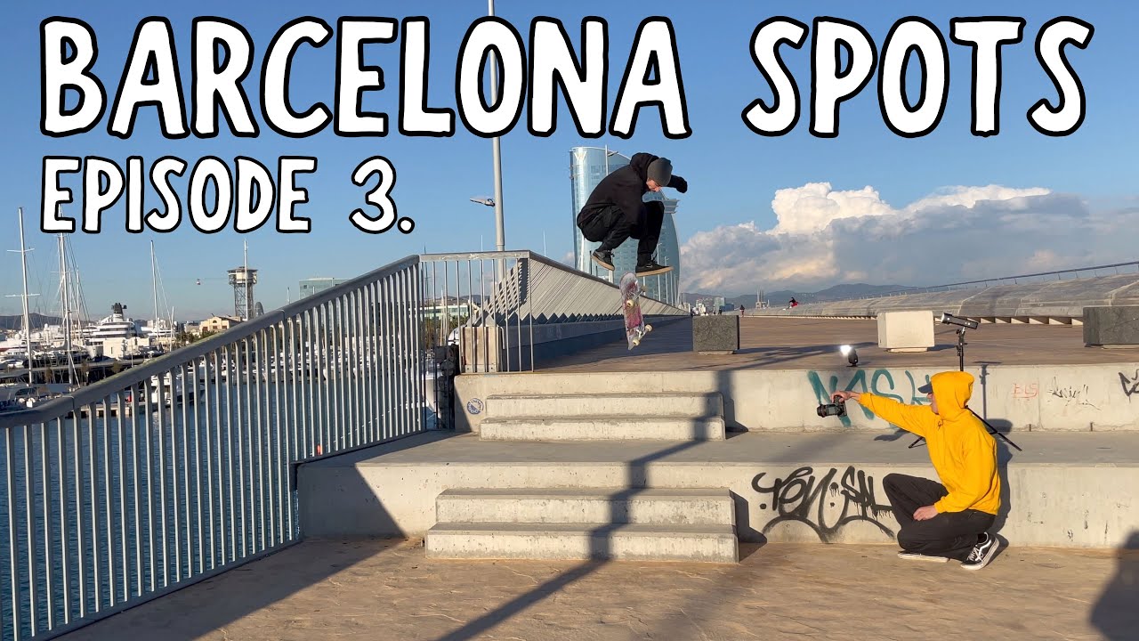 Skeittausta Barcelonan spoteilla | Episode 3 | VLOG