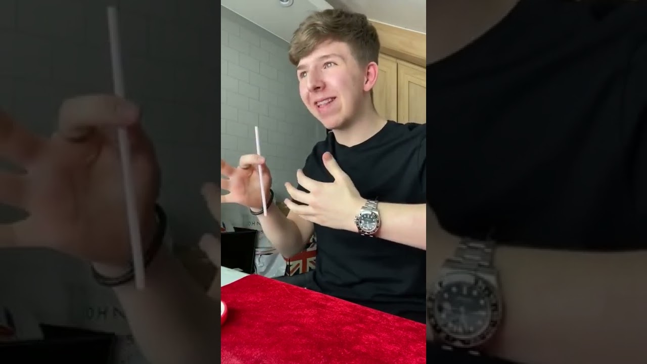 The straw trick! 🤫