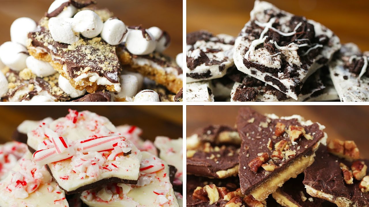 Candy Bark 4 Ways